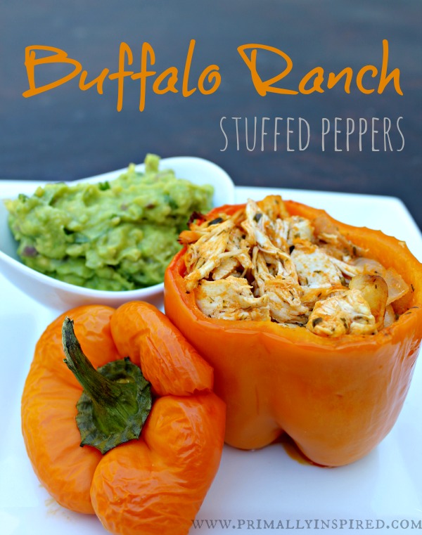 Buffalo Ranch Stuffed Peppers
